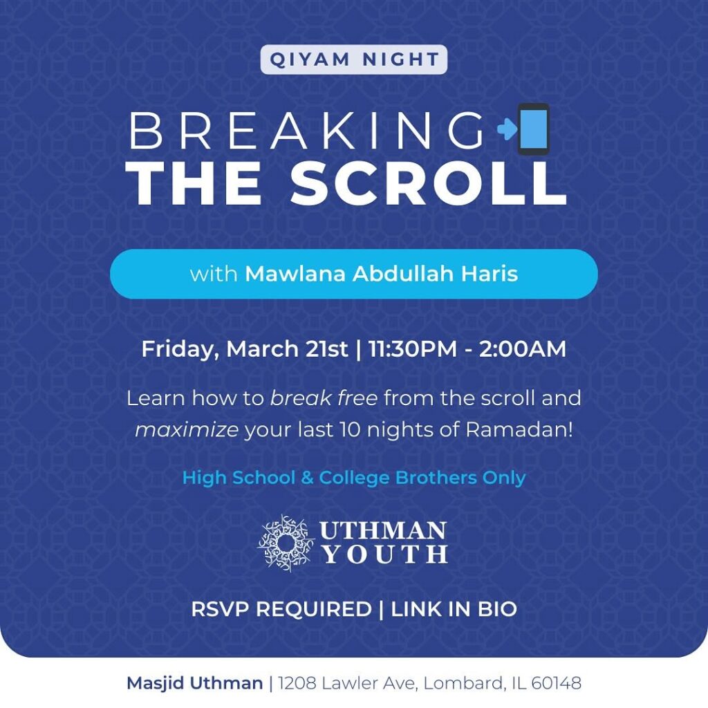 uthmanyouth event