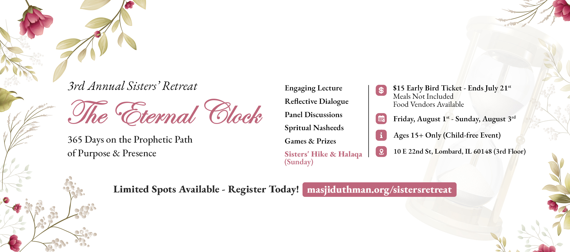 3rd Annual Sisters Retreat