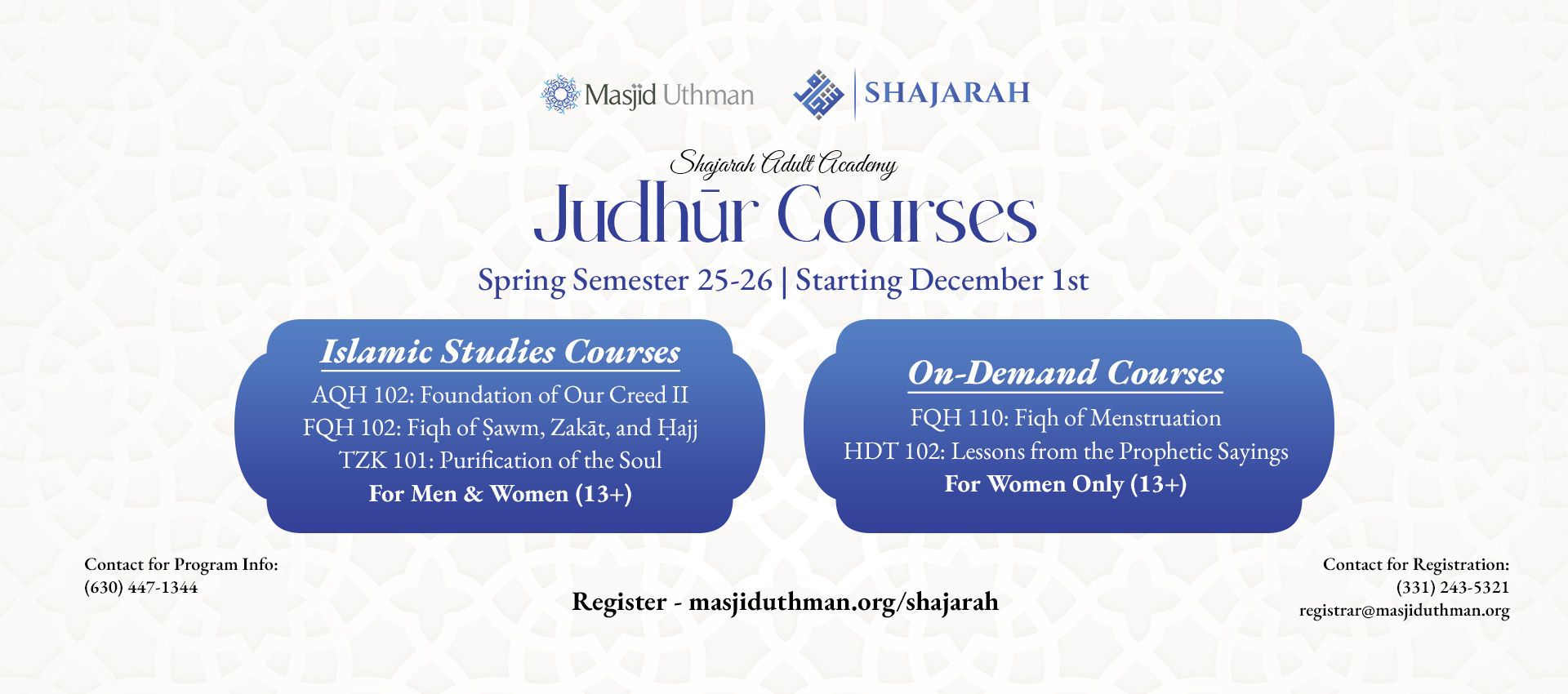 Shajarah Adult Academy