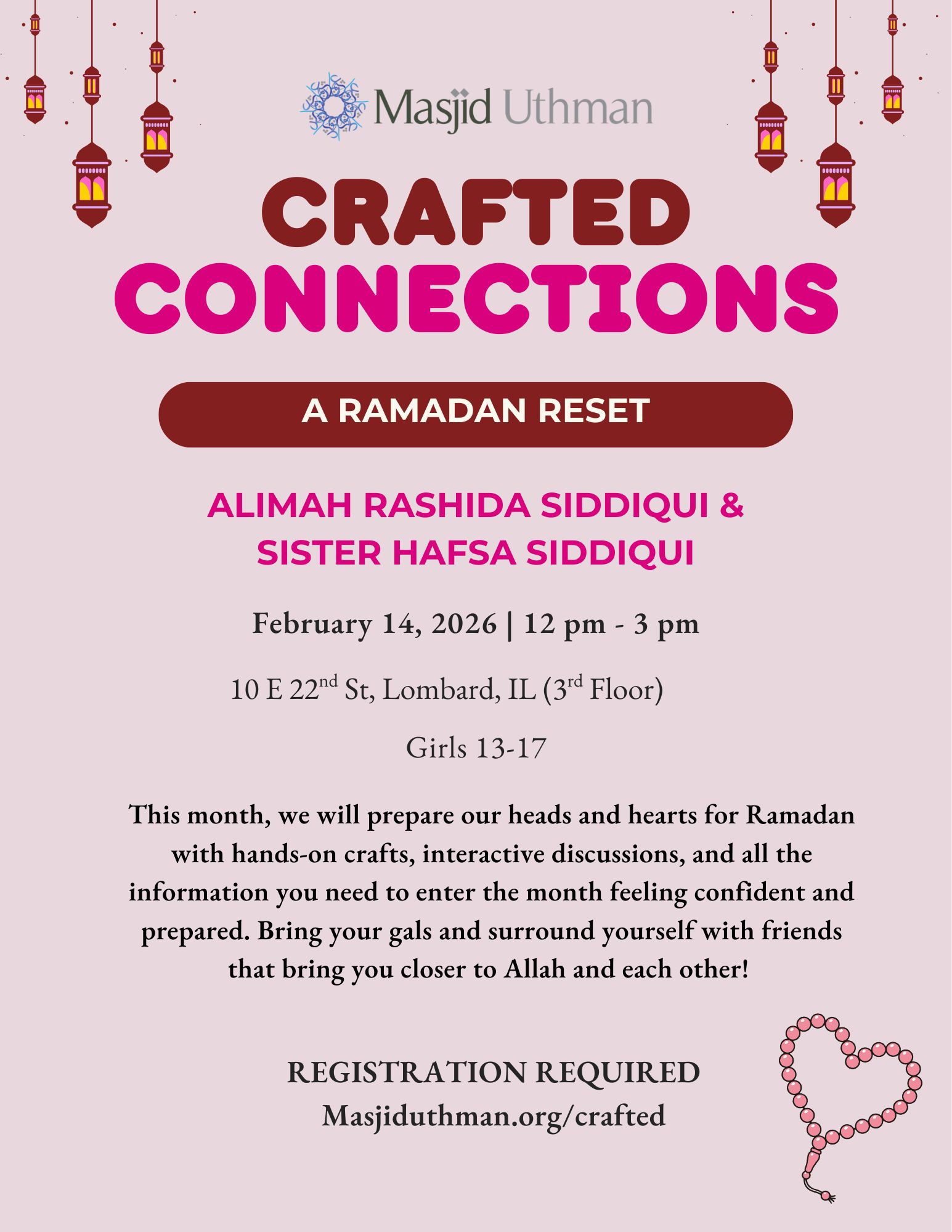 crafted connection back