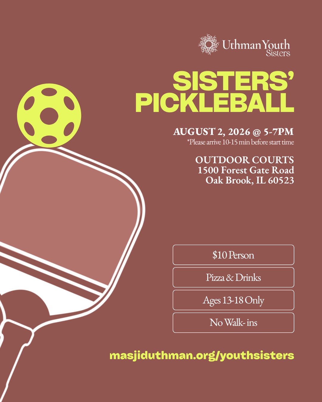 Sisters’ Pickleball