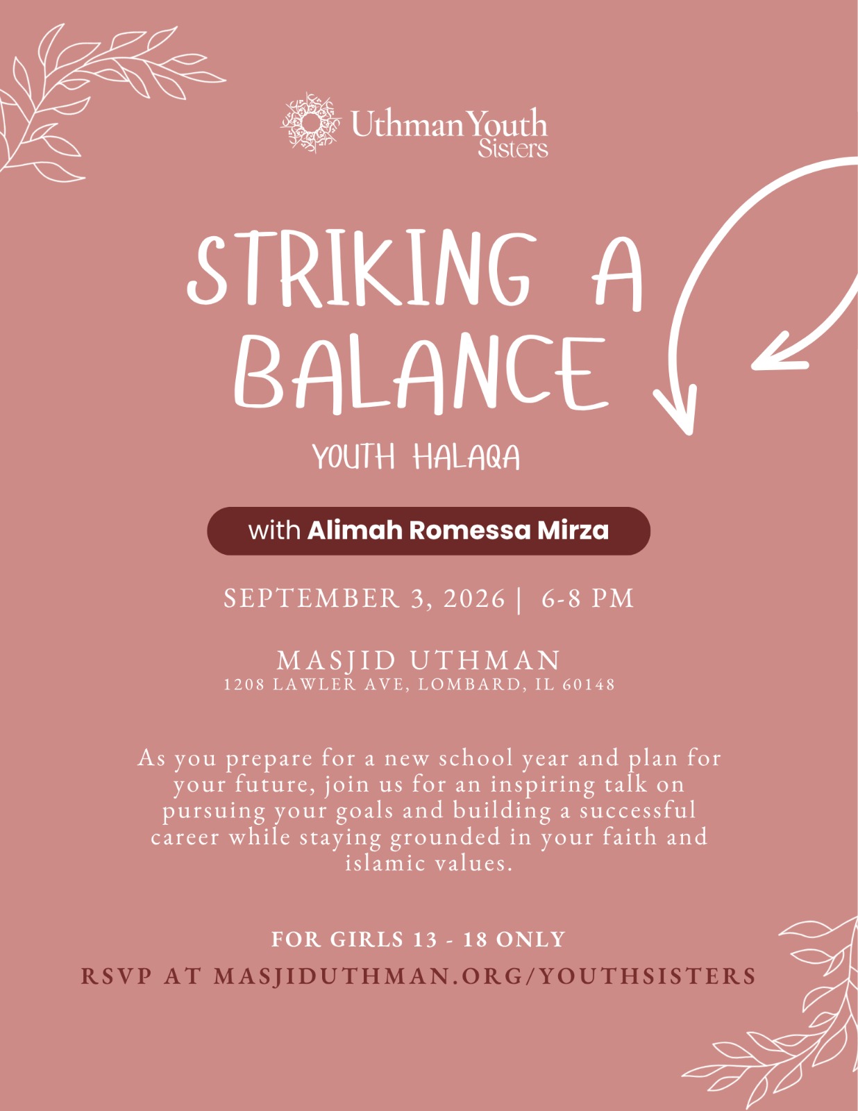 YouthSisters Halaqa: Striking A Balance